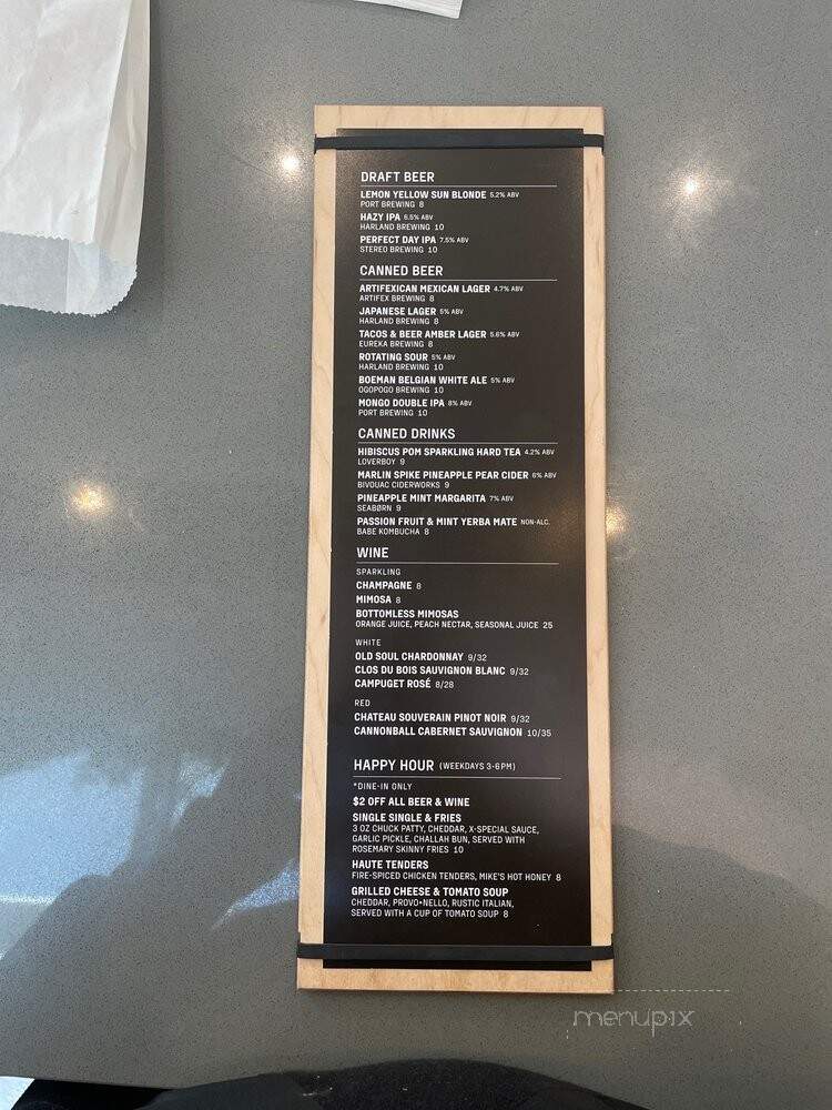 Sessions West Coast Deli - Costa Mesa, CA menu_pic