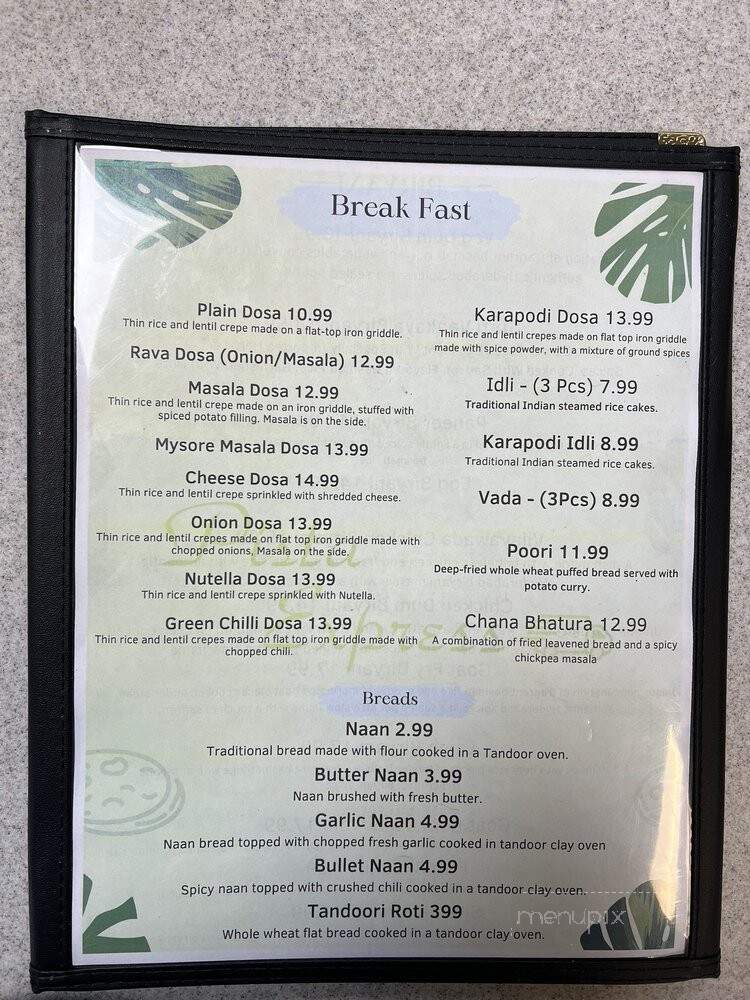Pista Express - Midland, TX menu_pic