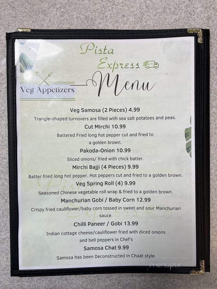Pista Express - Midland, TX menu_pic