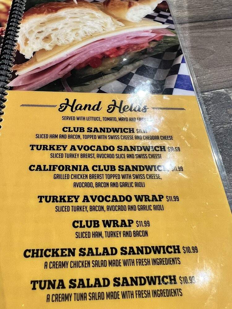 The Burger Joint - Indianapolis, IN menu_pic