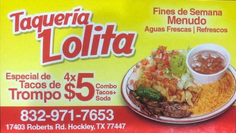 Taqueria Lolita - Hockley, TX