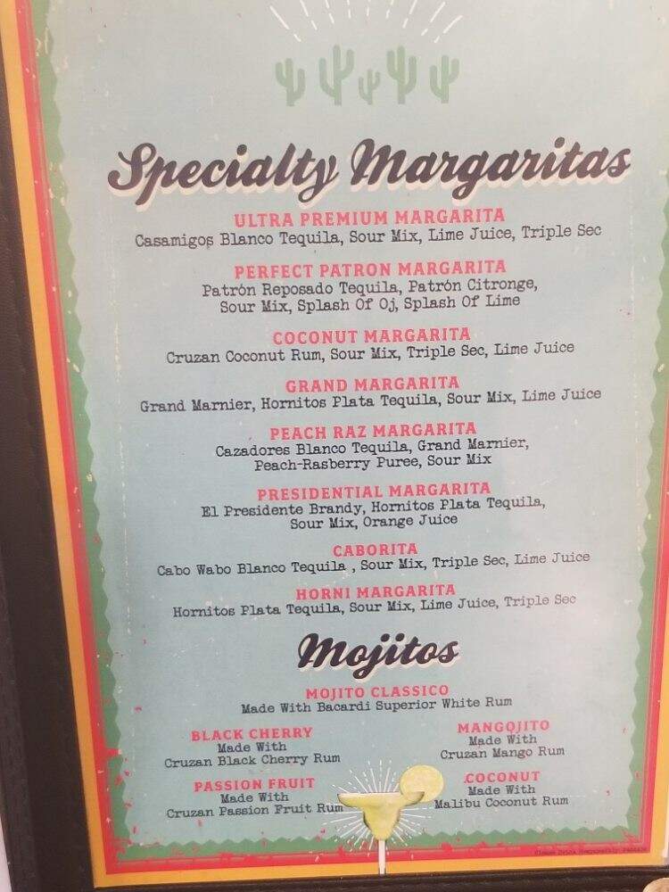 El Manhattan Tacos &Tequila Mexican Restaurant - Lancaster, SC menu_pic