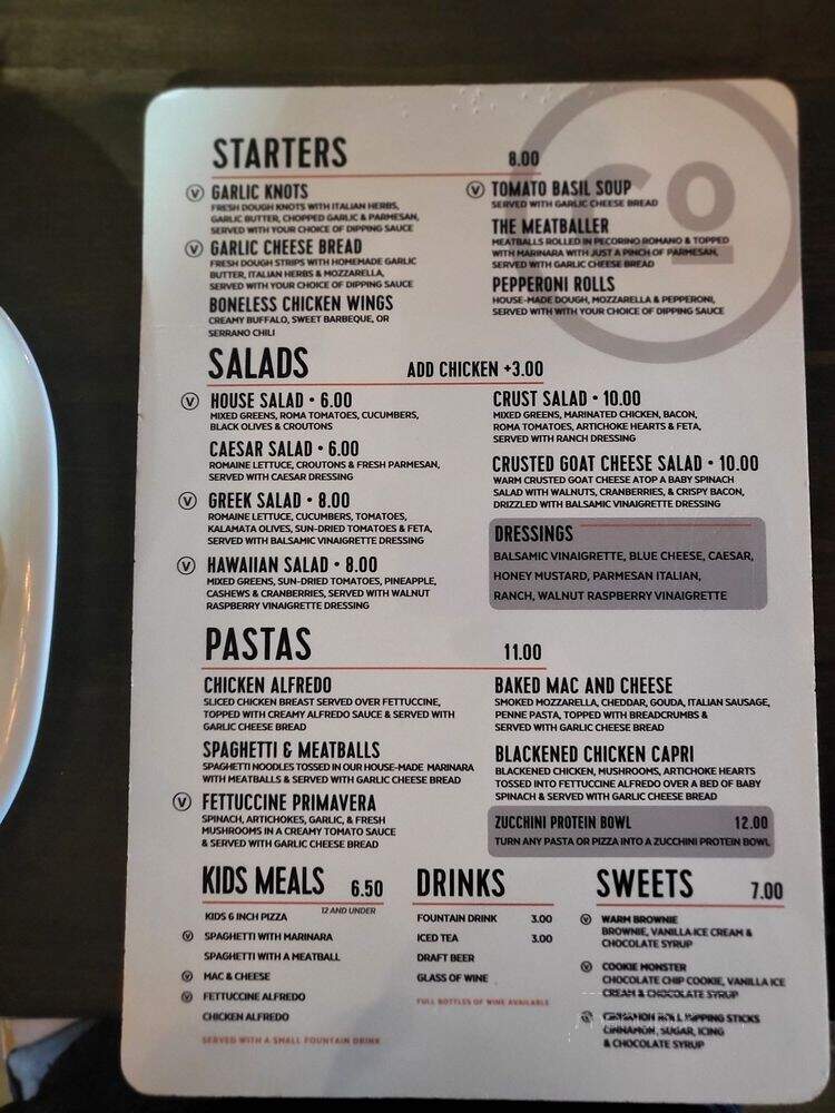Crust Pizza - Cypress, TX menu_pic