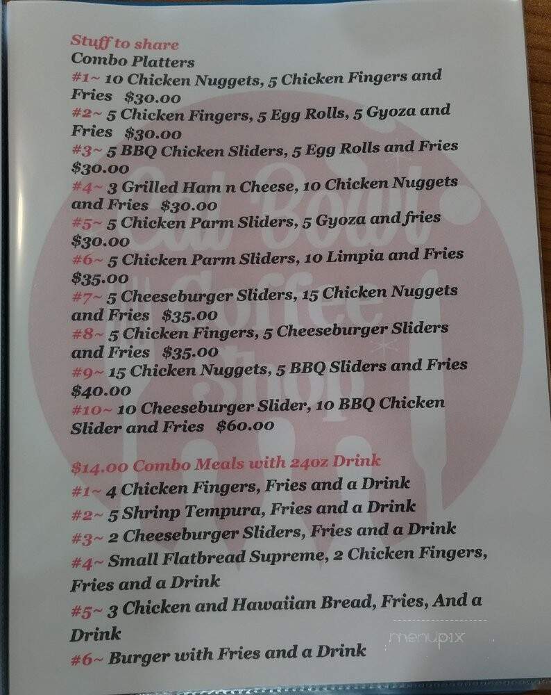 Cal Bowl Coffee Shop - Lakewood, CA menu_pic