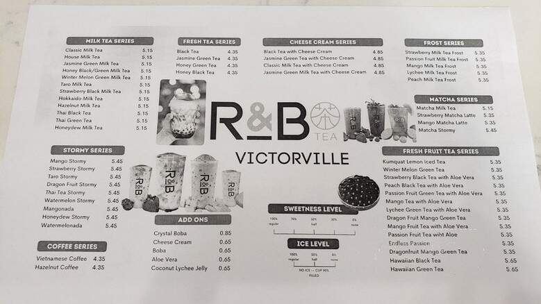 R&B Tea - Victorville, CA