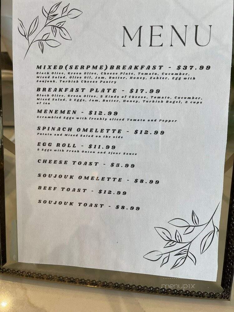 Canan's Kitchen - Fountain Valley, CA menu_pic