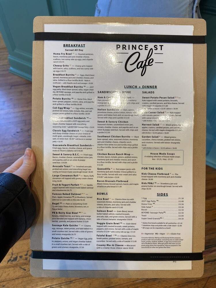 Prince Street Cafe - Columbia, PA