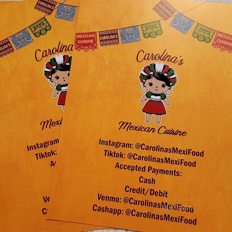 Carolina's Mexican Cuisine - Las Vegas, NV menu_pic