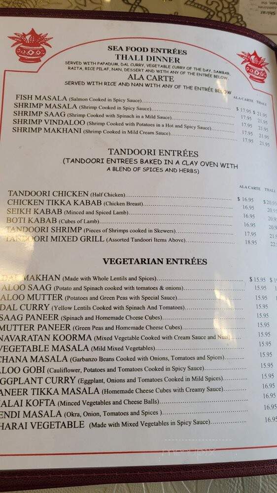 Ganesh Indian Cuisine - Beaverton, OR menu_pic