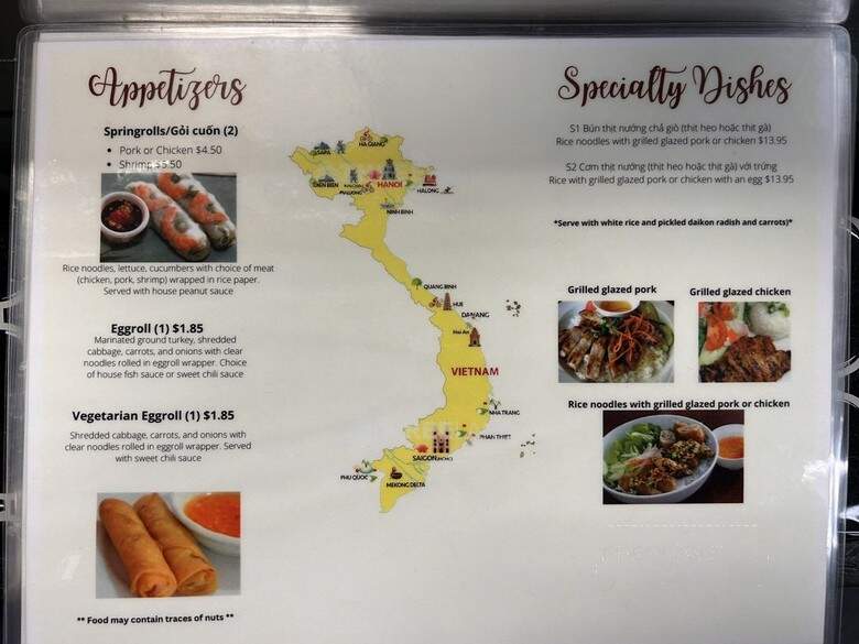It's Pho Time - Roanoke, VA menu_pic