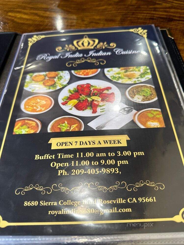 Royal India - Roseville, CA