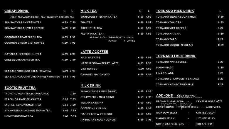 A Tea Thing - Thousand Oaks, CA menu_pic