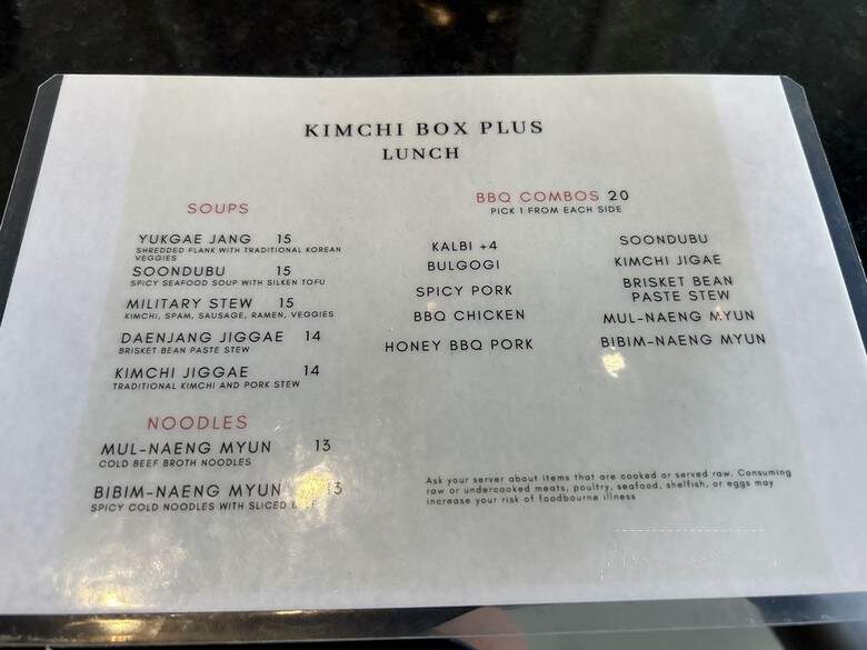Kimchi Box Plus - Northville, MI