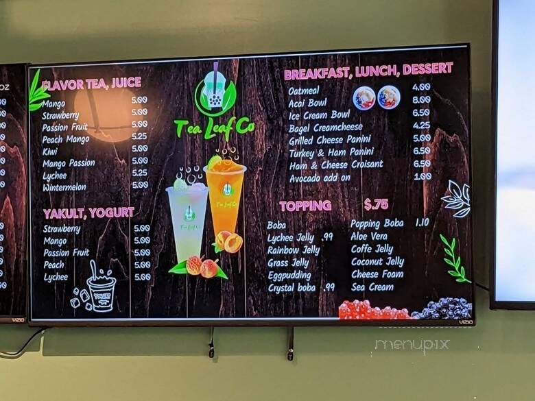 Tea Leaf - Downey, CA menu_pic