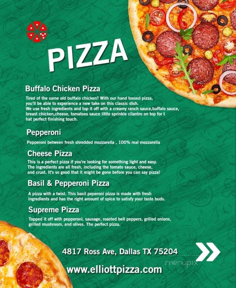 Elliott Pizza - Dallas, TX