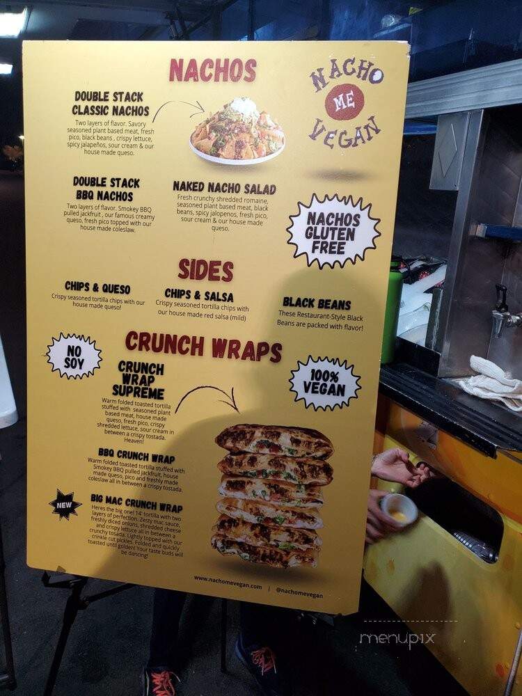 Nacho Me Vegan - Los Angeles, CA menu_pic