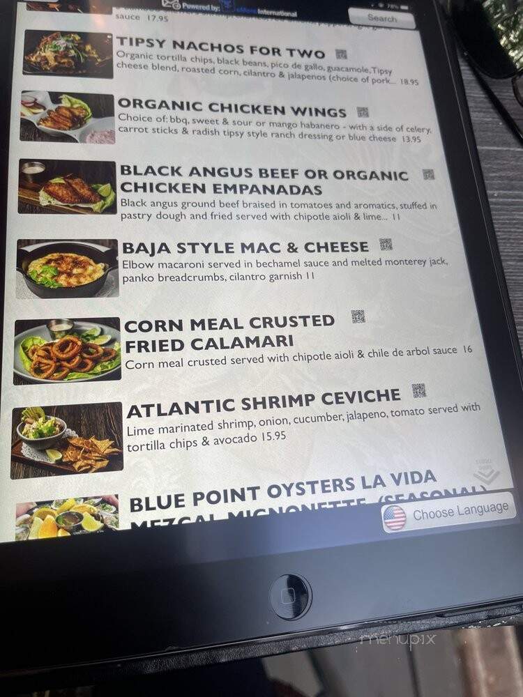Tipsy Taco - Scarsdale, NY menu_pic
