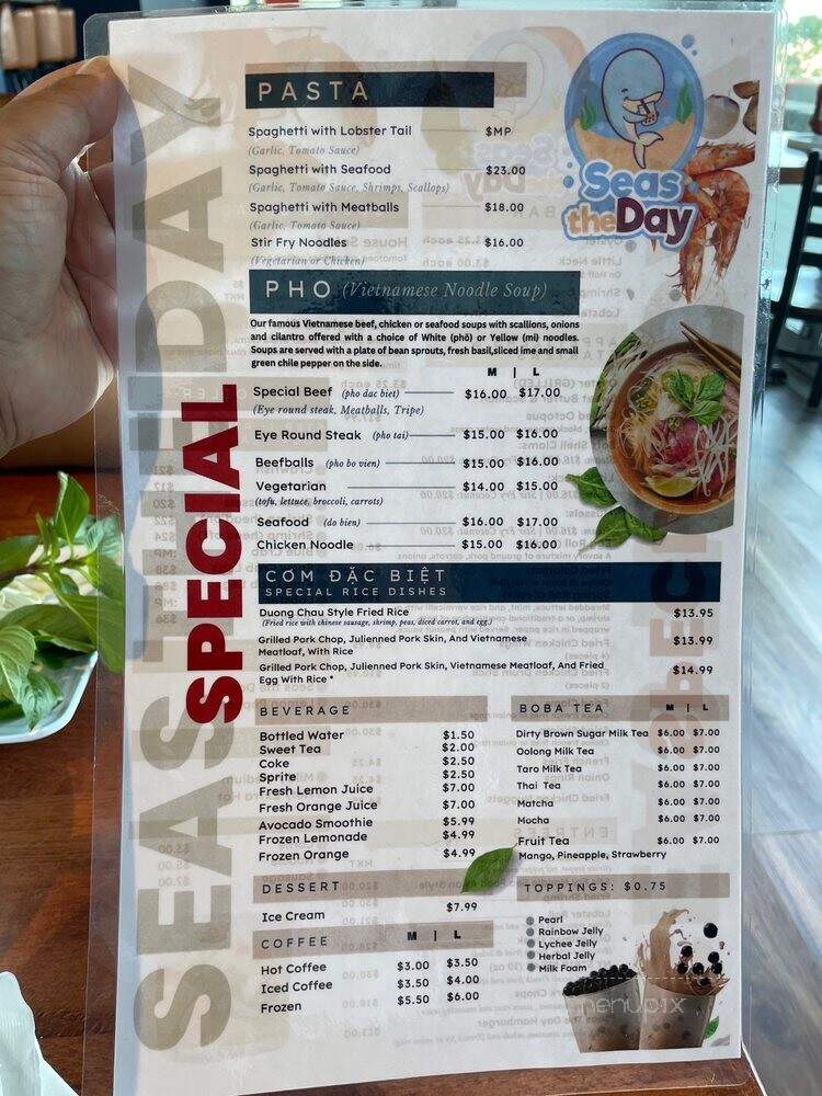 Seas the Day - Revere, MA menu_pic