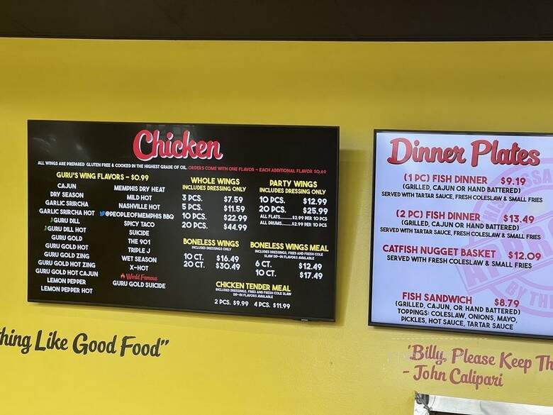 The Wing Guru - Brookhaven, GA menu_pic