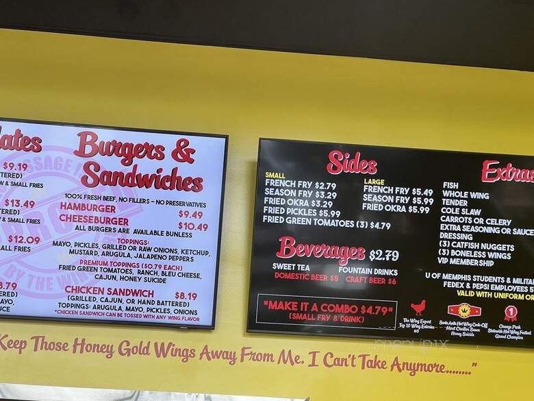 The Wing Guru - Brookhaven, GA menu_pic