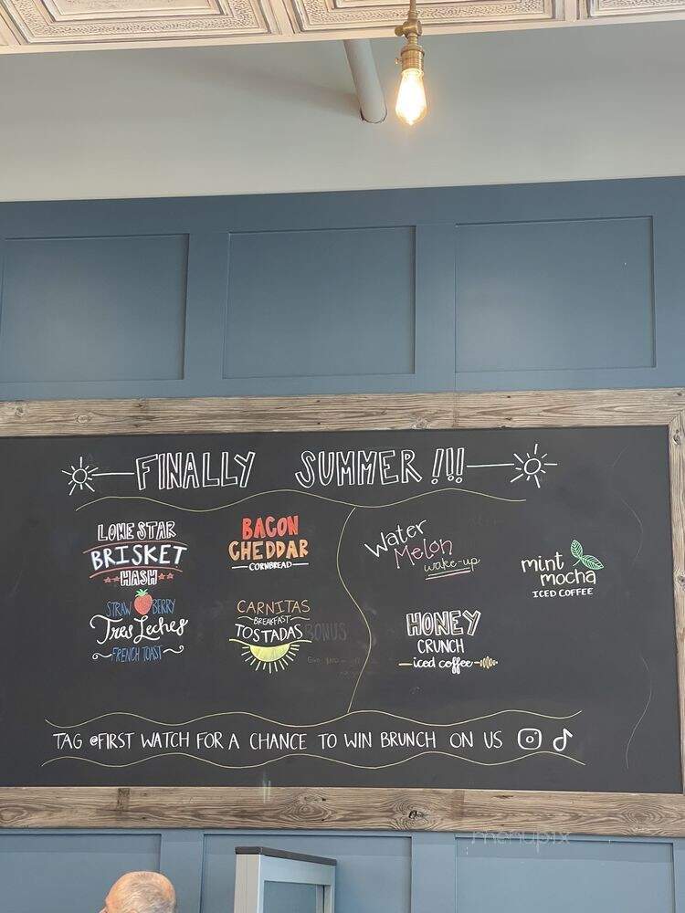 First Watch - Greenville, SC menu_pic