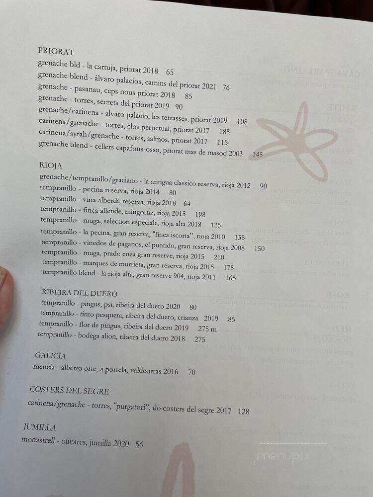 Flor Y Solera - Los Angeles, CA menu_pic