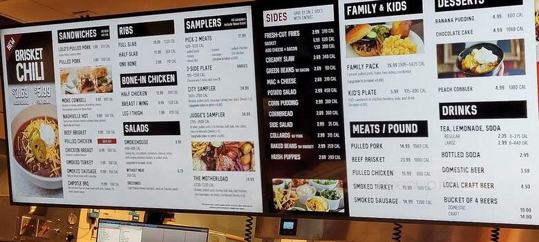 City Barbeque - Louisville, KY menu_pic