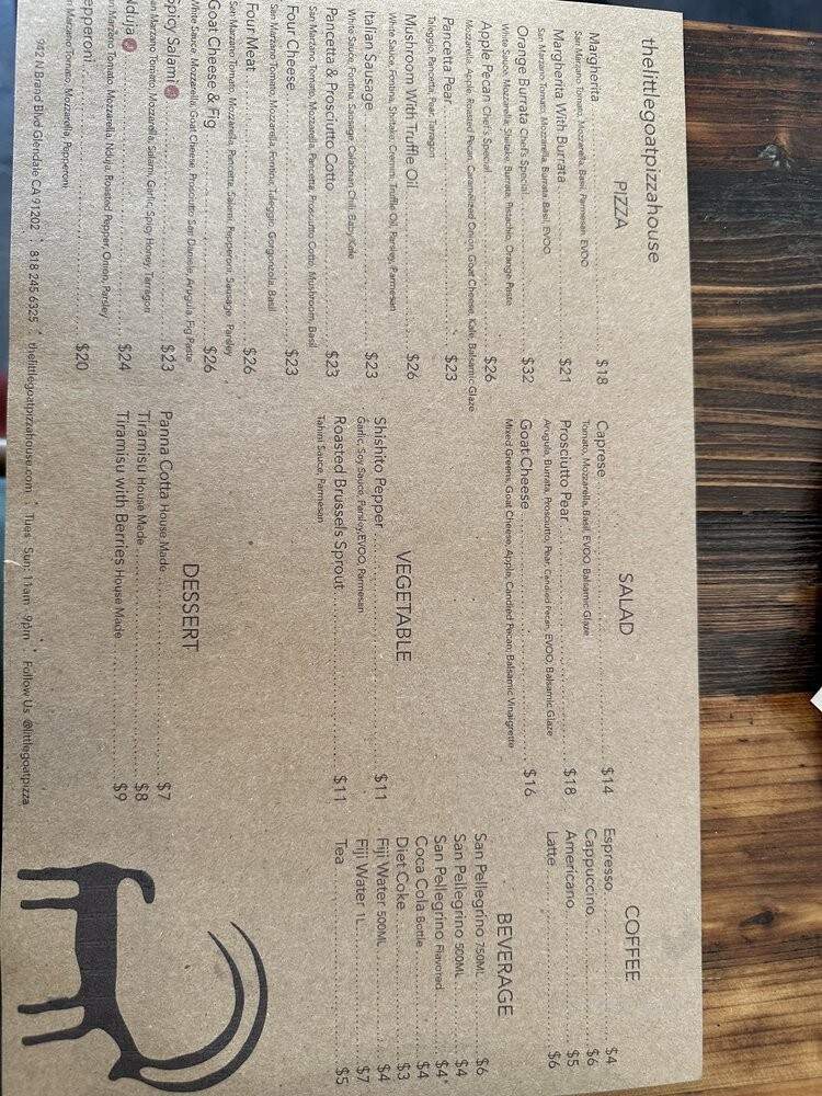 The Little Goat Pizza House - Glendale, CA