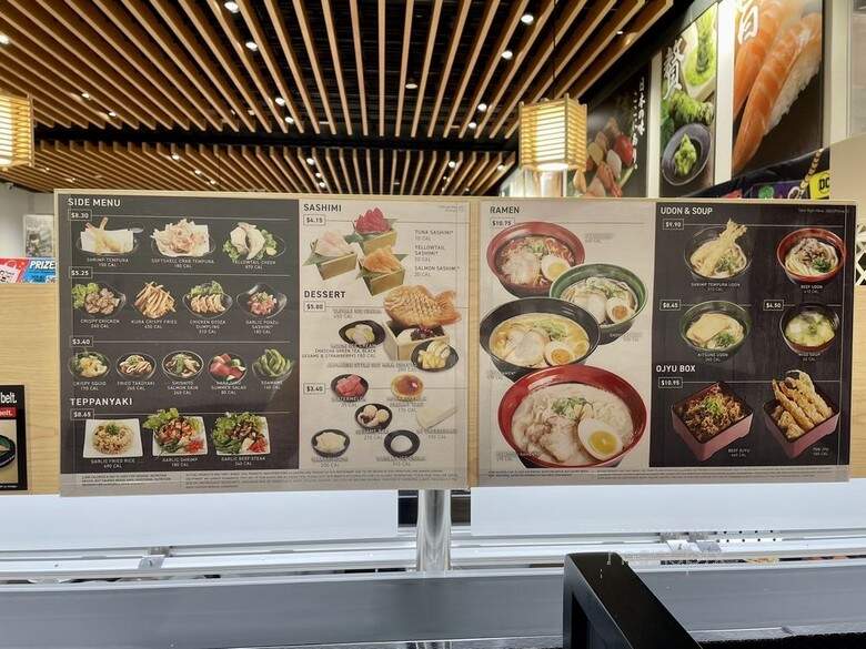 Kura Revolving Sushi Bar - Oak Brook, IL menu_pic