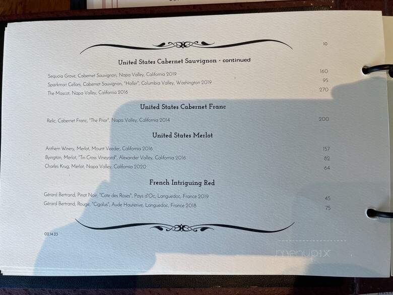 Left Bank Brasserie - Oakland, CA menu_pic