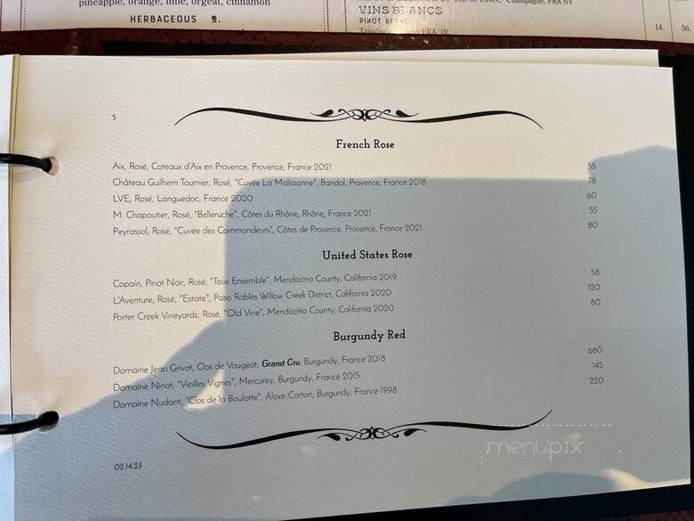 Left Bank Brasserie - Oakland, CA menu_pic