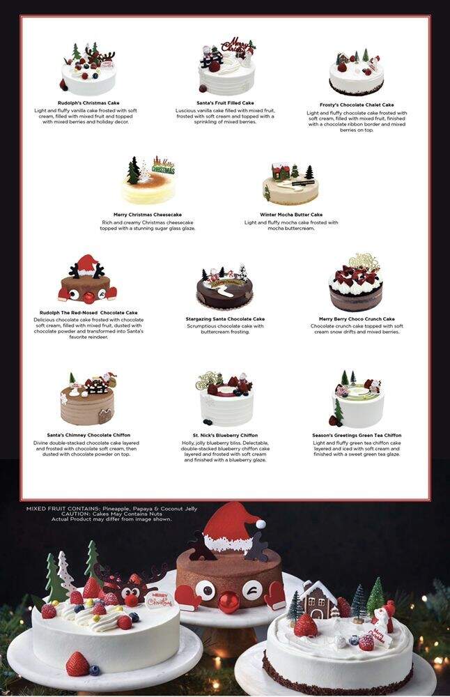 Paris Baguette - Los Angeles, CA menu_pic