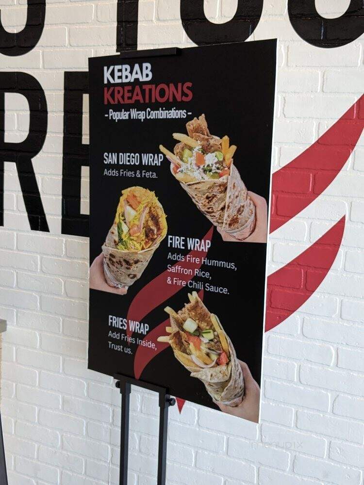 The Kebab Shop - Seal Beach, CA menu_pic