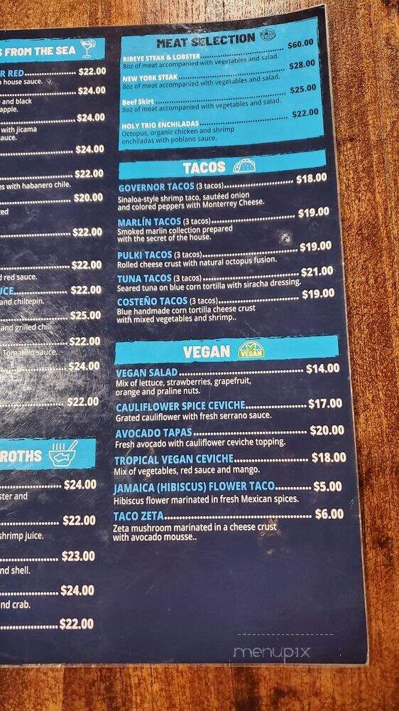 Santo Fish Restaurant - Pico Rivera, CA menu_pic