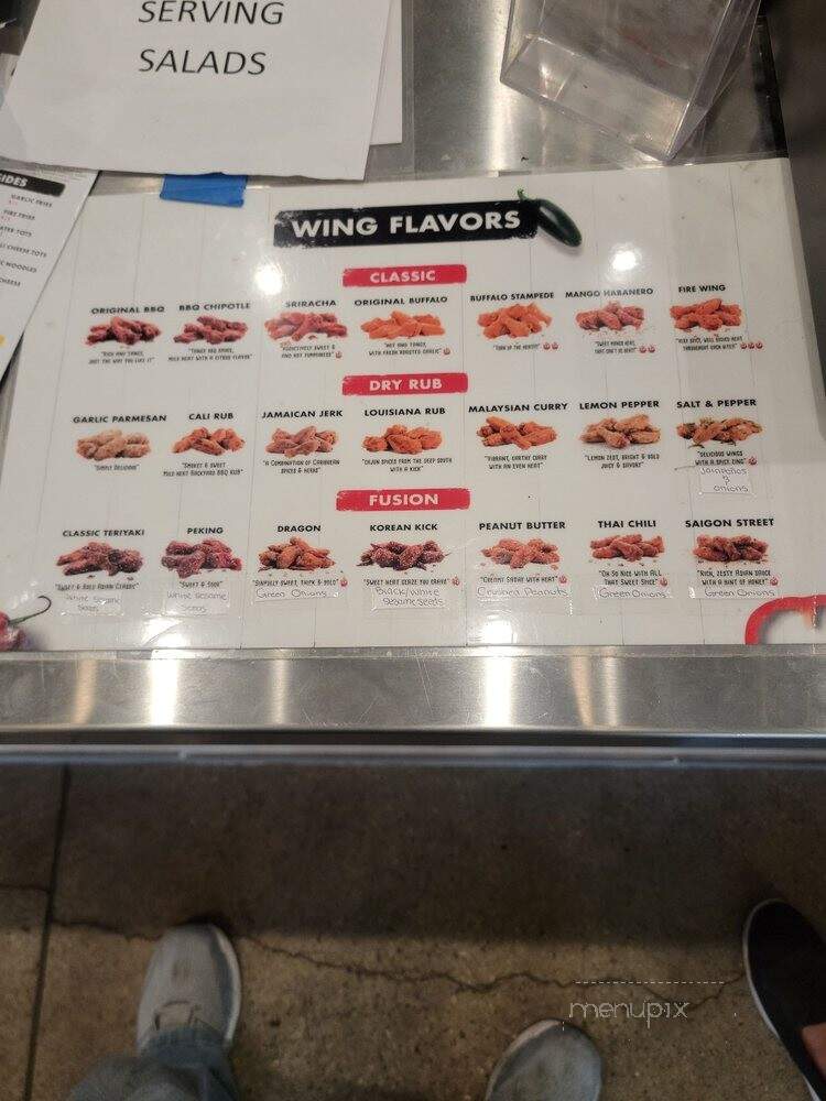 Fire Wings - Monterey Park, CA menu_pic
