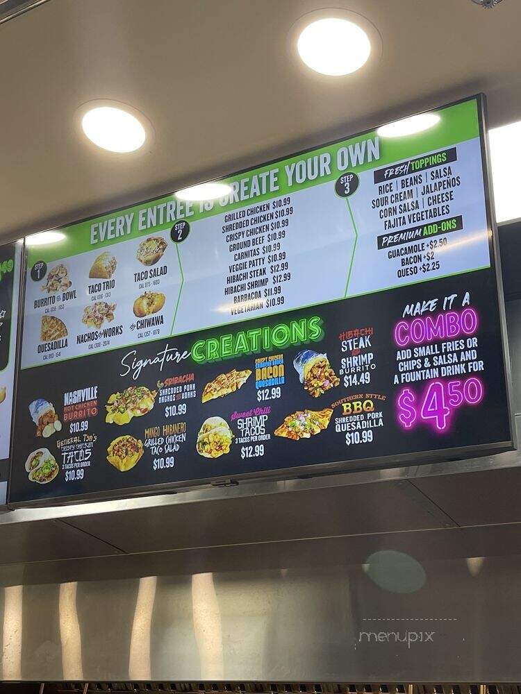 Bubbakoo's Burritos - Miramar, FL menu_pic