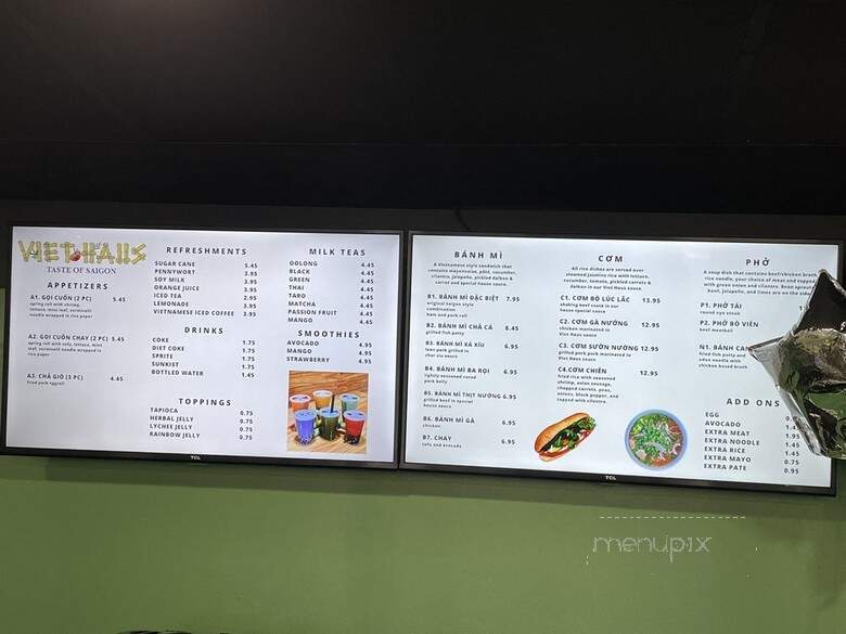 Viet Haus Taste of Saigon - Tampa, FL menu_pic