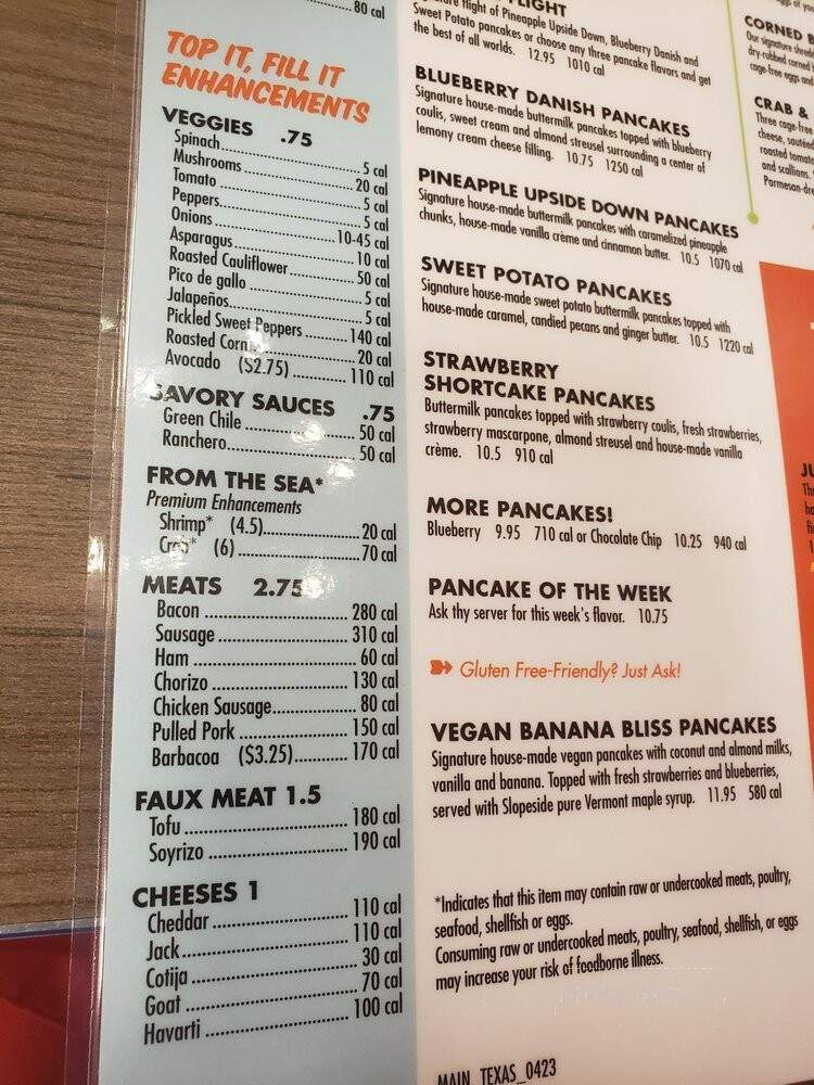 Snooze, an A.M Eatery - Plano, TX menu_pic