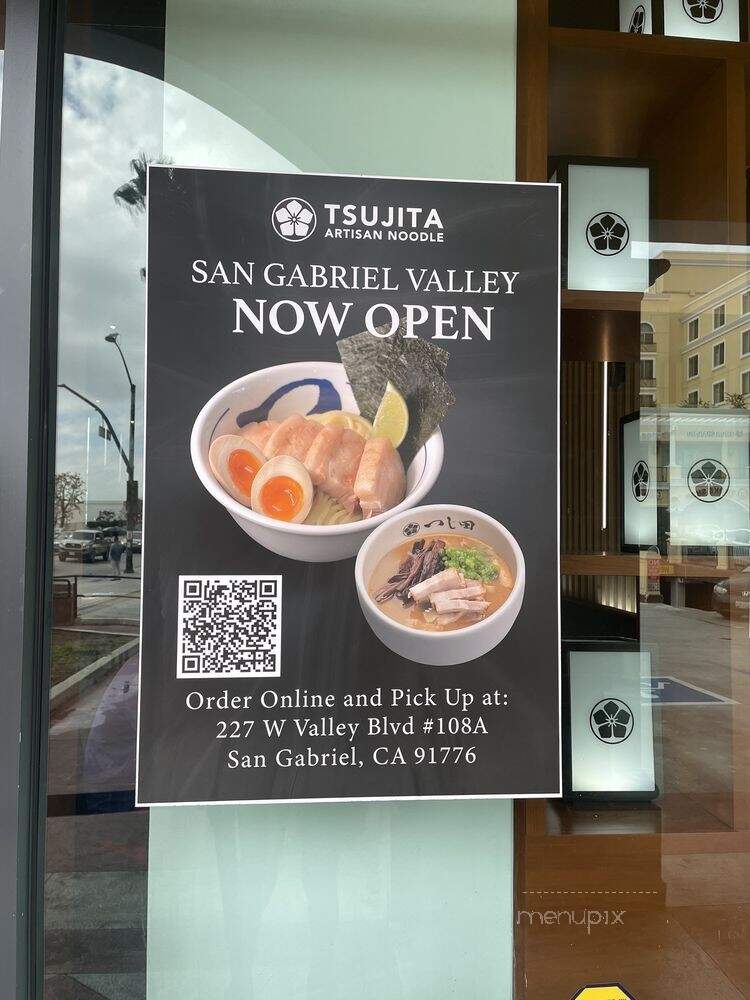 Tsujita LA Artisan Noodle - San Gabriel, CA menu_pic