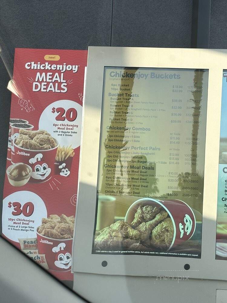 Jollibee - West Covina, CA menu_pic