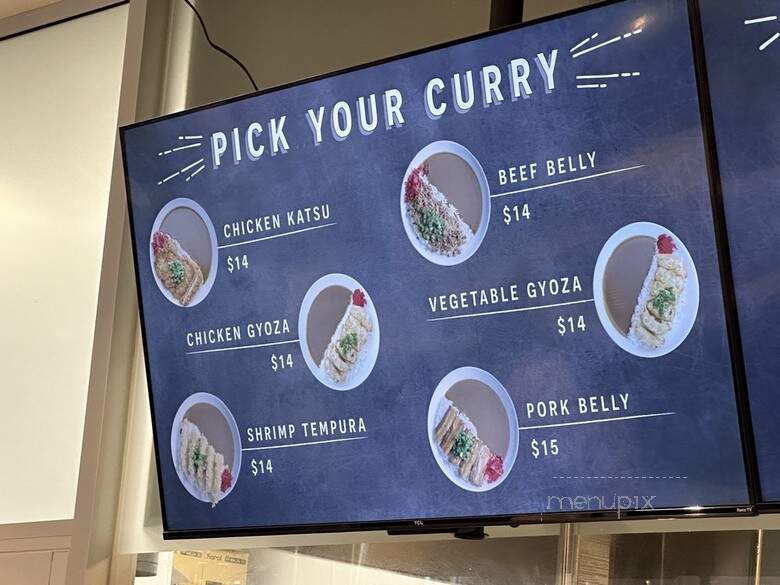 Kare Japanese Curry - Stanton, CA menu_pic