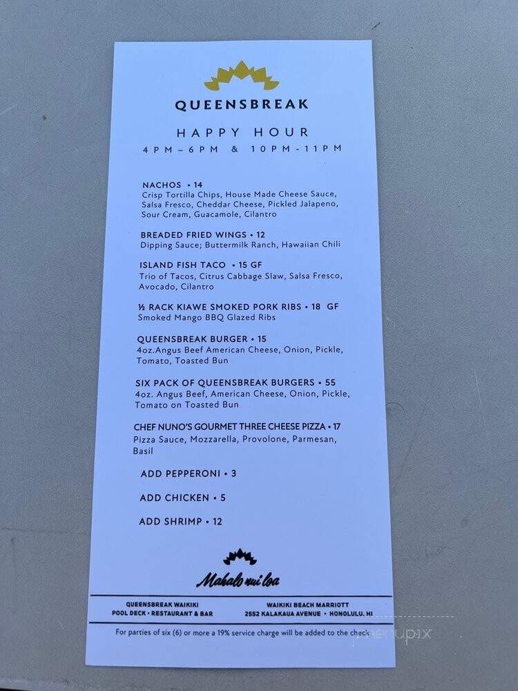 Queensbreak - Honolulu, HI