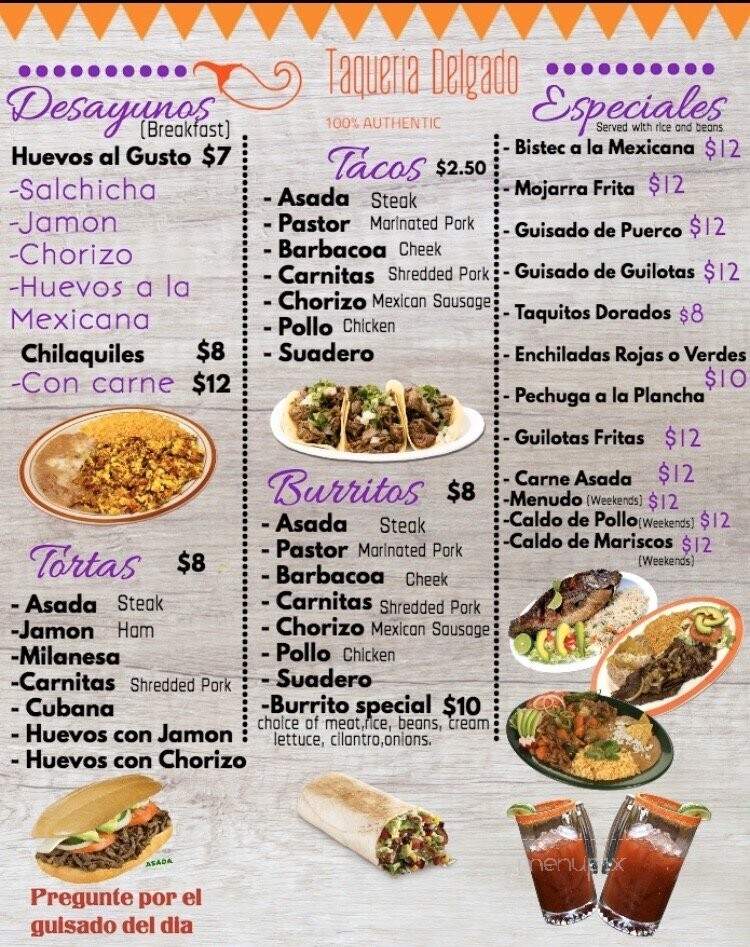 Taqueria Delgado Mexican Restaurant - Atlanta, GA