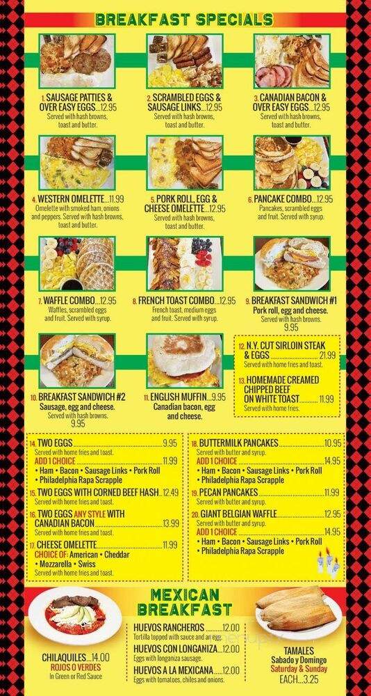 La Catrina Mexican Restaurant - Forked River, NJ menu_pic