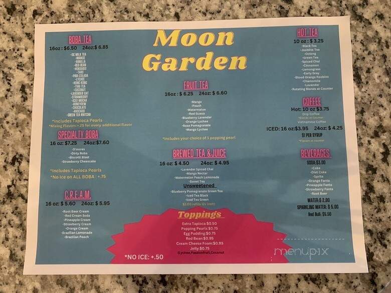 Moon Garden - New Orleans, LA menu_pic