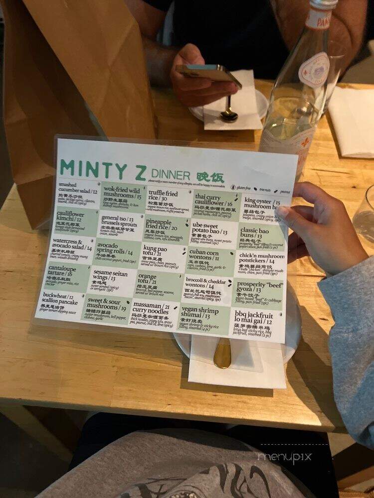 Minty Z - Miami, FL menu_pic