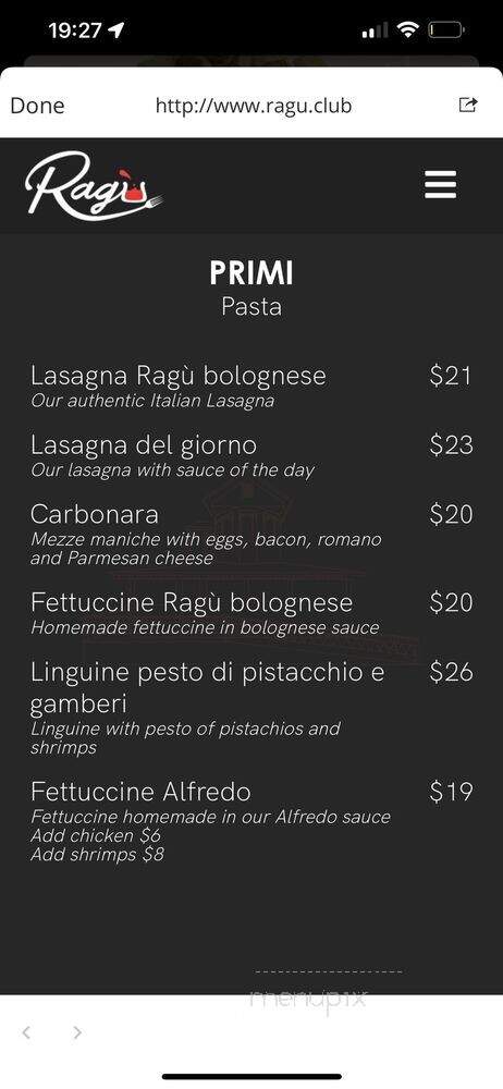 Ragu Cucina Italiana - Palmetto, FL