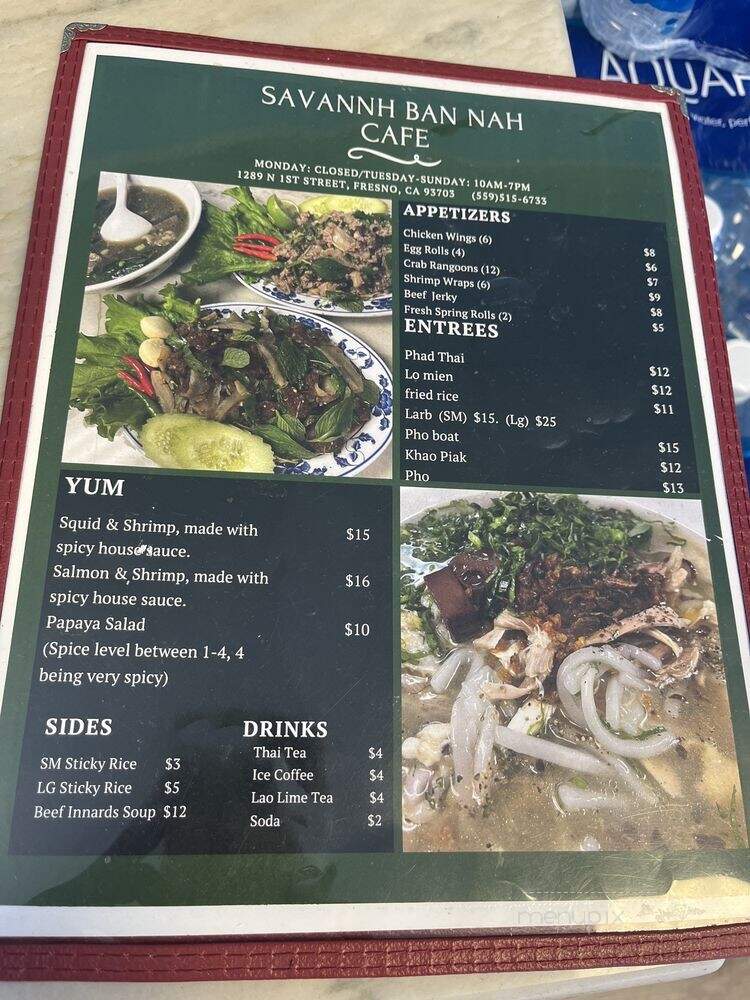 Savannh Ban Nah Cafe - Fresno, CA