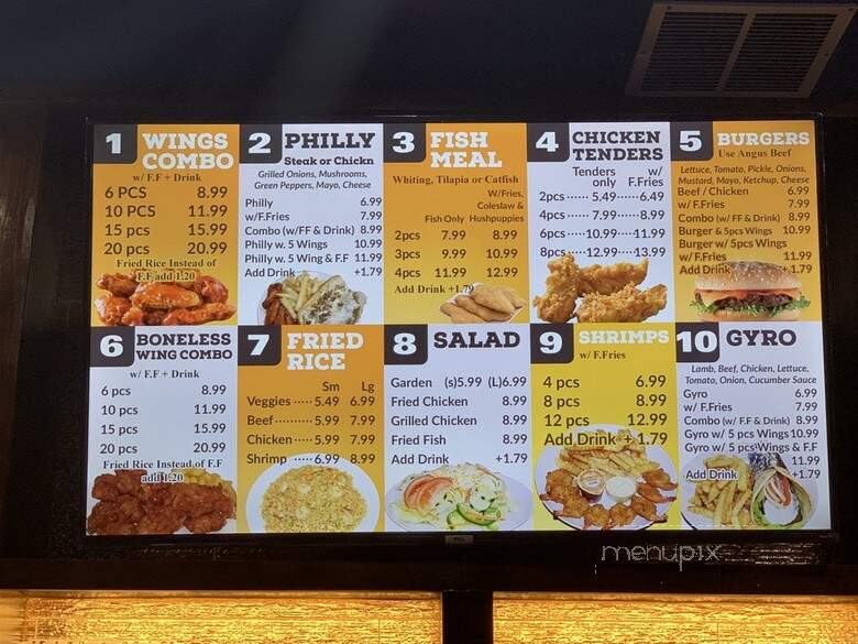 Hot Crab Juicy Seafood & Wing - Jonesboro, GA menu_pic