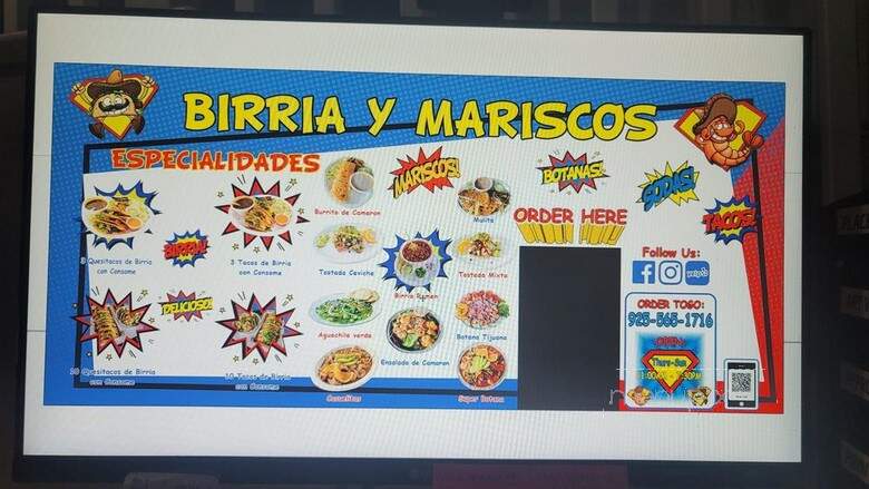 Tijuanas Birria Y Mariscos - Pittsburg, CA menu_pic
